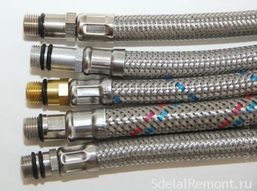 Хорошая гибкая подводка. Как выбрать гибкую подводку