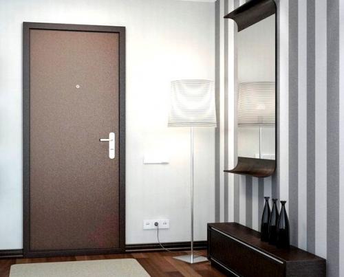 Обновление железных дверей: как сделать обшивку изнутри в Москве 12