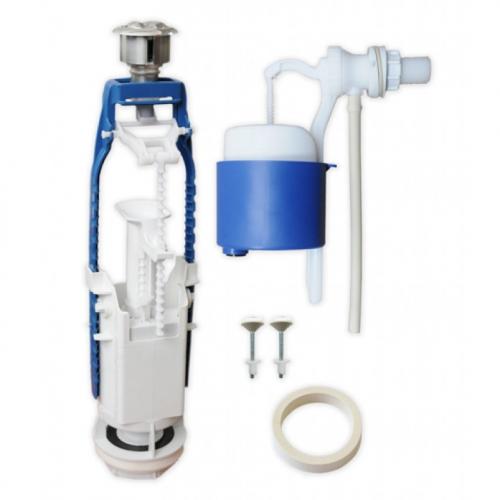 Слив в бачок унитаза. Разновидности арматуры сливного бачка