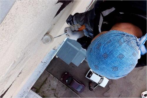 Подготовка стен под короед. Подготовительный этап