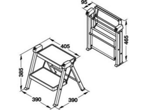 Стремянка своими руками из металла чертежи. Чертежи и размеры деталей