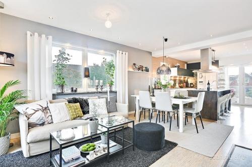 Планировка одноэтажного дома 8 н. 1-этажный дом (8 на 8)