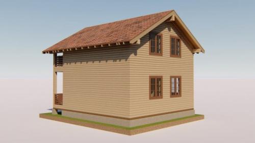 Дом 8 на 8 планировка. Дом 8 на 8 — лучшие идеи и самые интересные проекты квадратных домов (135 фото и видео)