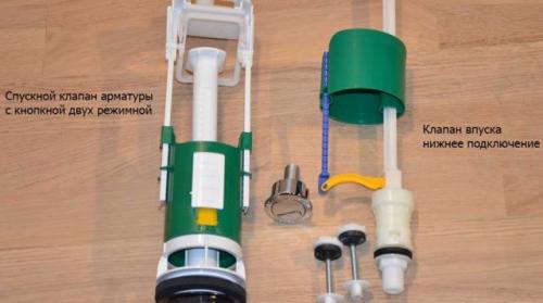 Какую лучше выбрать арматуру для унитаза. Установка своими руками запорной арматуры для унитаза