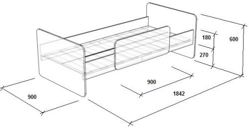 Ширина полуторной кровати. Стандарты кроватей разных стран