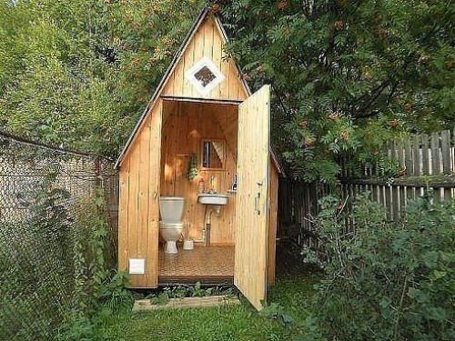 Размеры туалета в частном доме. Размеры дачного туалета, чертежи и правила строительства