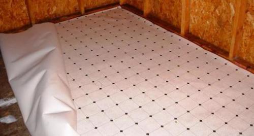 Подложка под линолеум на неровный пол. Подложка под линолеум. Миф или реальность.