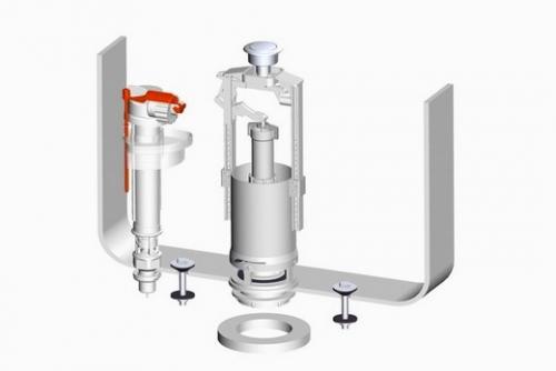 Сливной механизм для унитаза старого образца. Сливное устройство для бочка унитаза: его составляющие