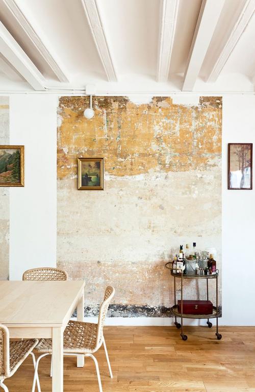 Обои для стиля лофт в интерьере. Фотообои в стиле лофт