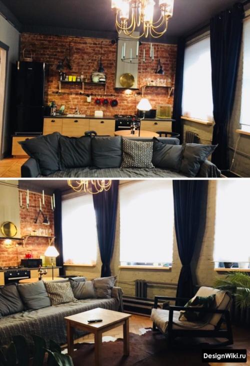 Обои для стиля лофт в интерьере. Фотообои в стиле лофт 19