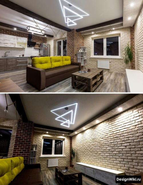 Обои для стиля лофт в интерьере. Фотообои в стиле лофт 14