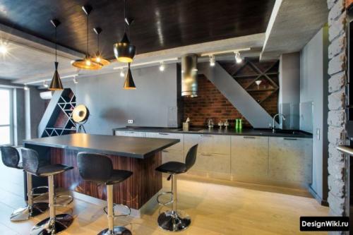 Обои для стиля лофт в интерьере. Фотообои в стиле лофт 20