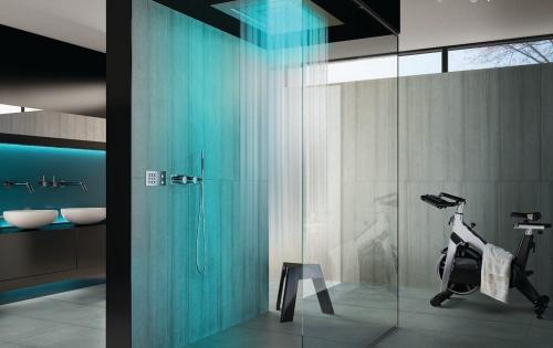 Тропический душ в интерьере. Несколько идей