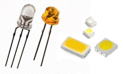 Виды светодиодов SMD. Виды SMD-светодиодов: характеристики, маркировка, особенности
