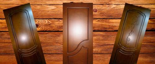 Декоративная накладка на входную дверь. Виды изделий