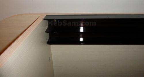 Нижняя направляющая для шкафа-купе двойная. Установка раздвижной системы шкафа-купе