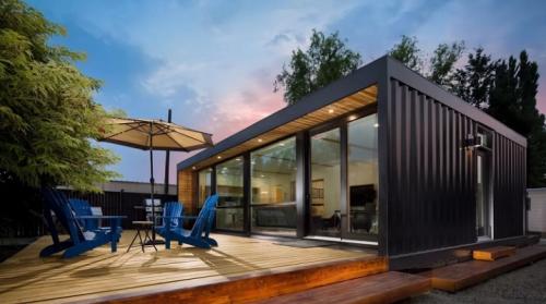 Дом из контейнеров планировка. Дома из морских контейнеров