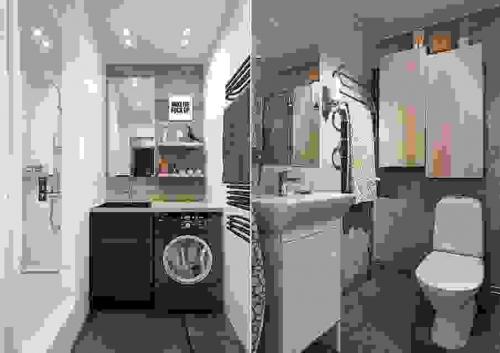 Правила дизайна ванной комнаты. Дизайн ванной комнаты совмещённой с туалетом: 10 правил, 9 стилей и 127 примеров 06