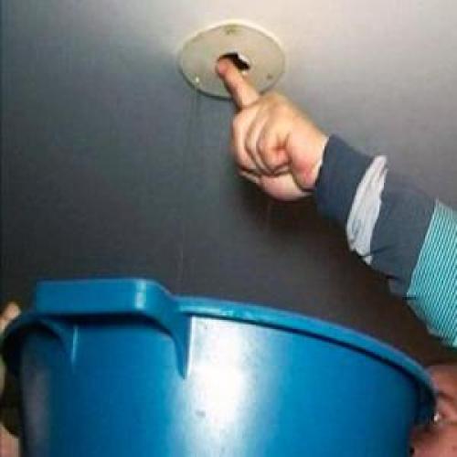 Ремонт натяжного потолка после затопления. Что нужно предпринять