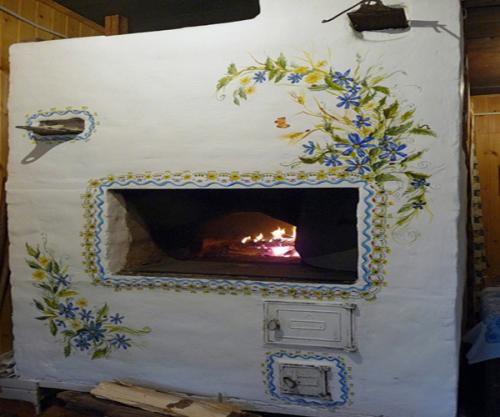 Чем покрасить побеленную печь. Как покрасить печь, самый простой вариант