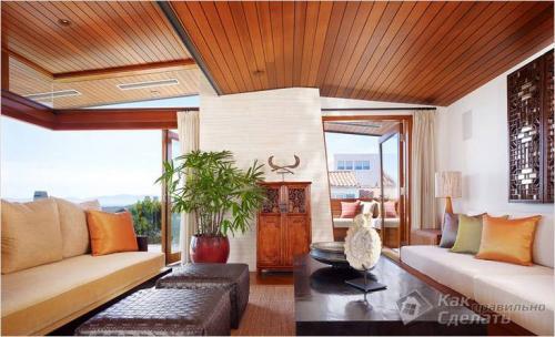 Потолки из дерева в доме. Что нужно учитывать при отделке? 18