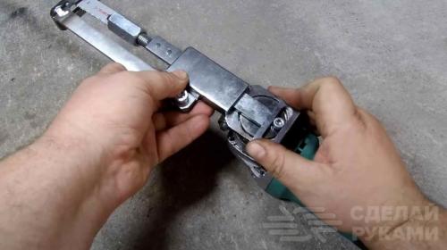 Насадка на болгарку для резки дерева своими руками. Самодельная пильная насадка для маленькой болгарки