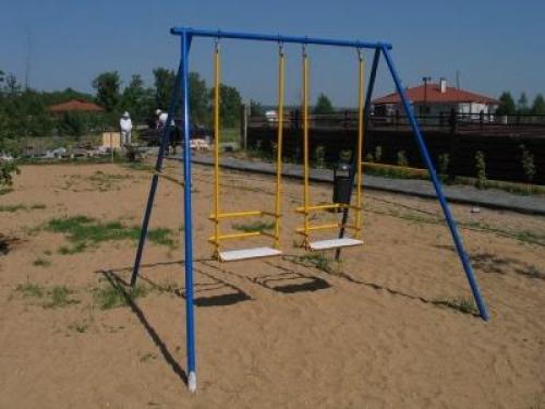 Садовые качели своими руками из металла. Подвесы 06