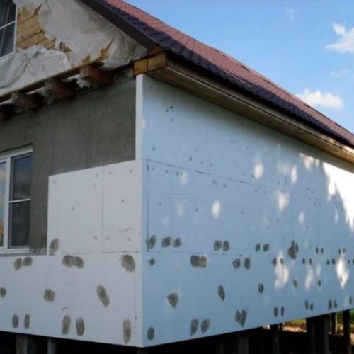 Утепление фасада пенопластом: пошаговая инструкция. Внешнее утепление стен пенопластом