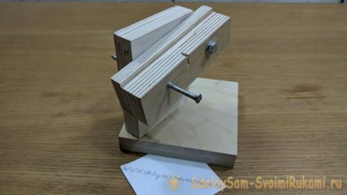 Приспособление для заточки сверл своими руками. Процесс изготовления кондуктора