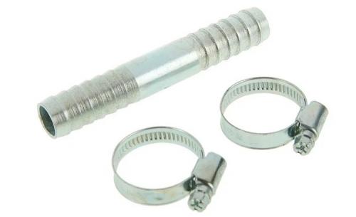 Как соединить 2 шланга. Изделия одного диаметра