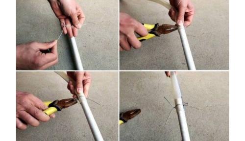 Как соединить 2 шланга. Изделия одного диаметра