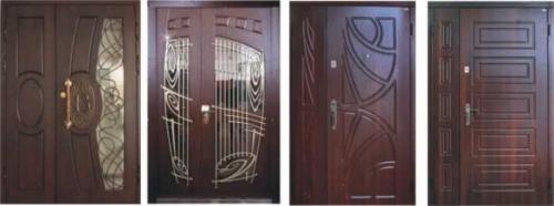 Размер входной двери 860. Конструкции металлических дверей