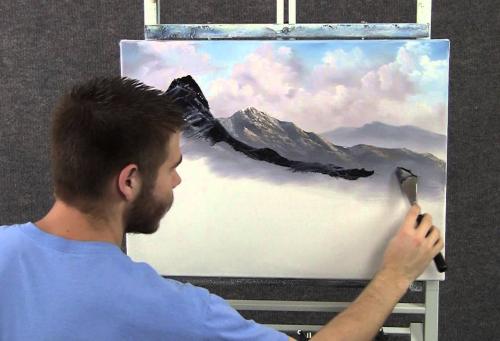 Акриловые краски на водной основе, как пользоваться. Техники рисования акриловыми красками