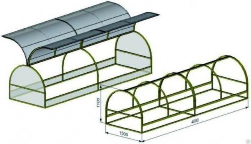 Парник Бабочка инструкция. Парник «Бабочка» своими руками