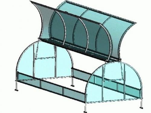 Парник Бабочка инструкция. Парник «Бабочка» своими руками