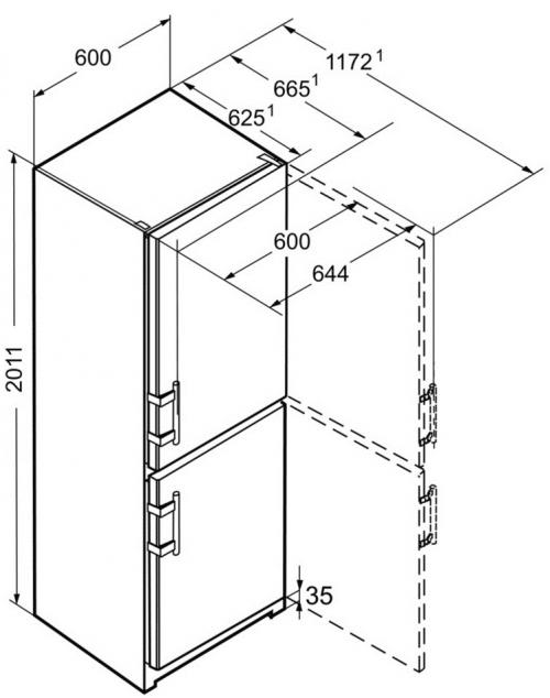 Размеры холодильников стандартные таблица бытовые. Стандартные размеры ванны, стиральной машины и холодильника 09
