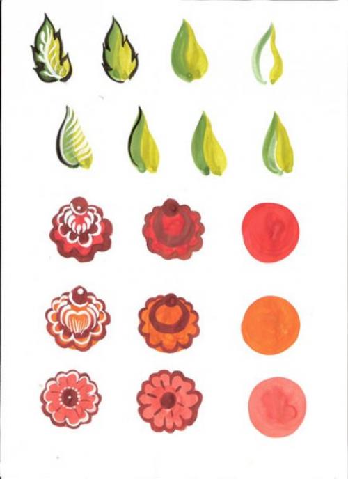 Чем рисовать по дереву. Виды художественной росписи