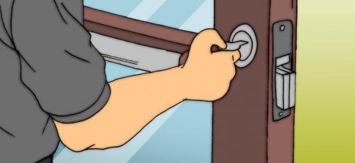 Ремонт межкомнатных дверей со стеклом. Как заменить стекло в межкомнатной двери своими руками