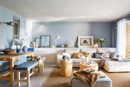 Дизайн квартиры-студии в светлых тонах. Цветовые решения маленькой квартиры