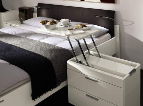 Описание прикроватной тумбы. Разнообразие прикроватных тумб, их особенности и основные размеры