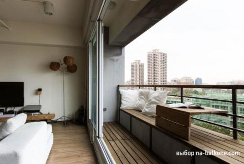 Отделка балкона идеи. 