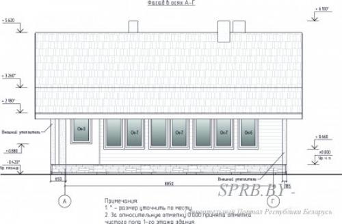Строительный чертеж дома. Общие сведения 05 Строительный чертеж дома. Общие сведения 05