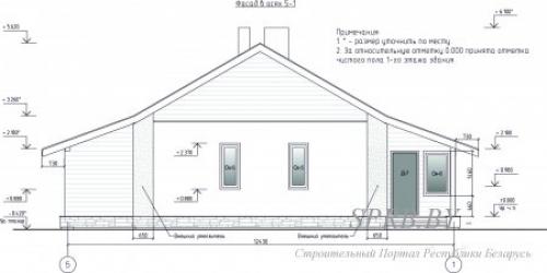 Строительный чертеж дома. Общие сведения 04 Строительный чертеж дома. Общие сведения 04