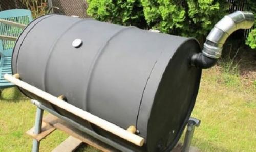Мангал из бочки и кирпича. Как сделать мангал из бочки с крышкой