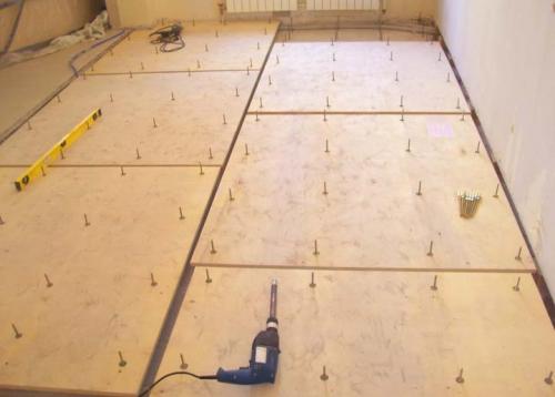 Подготовка деревянного пола под линолеум. Подготовка основания для укладки линолеума