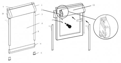 Жалюзи своими руками из картона. Жалюзи своими руками: простая инструкция по созданию вертикальных, горизонтальных и рулонных вариантов (125 фото)