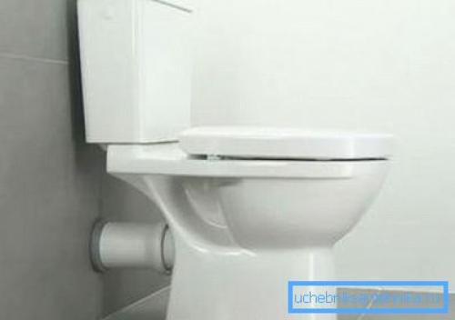 Размер унитаза от стены. Отдельное размещение туалета