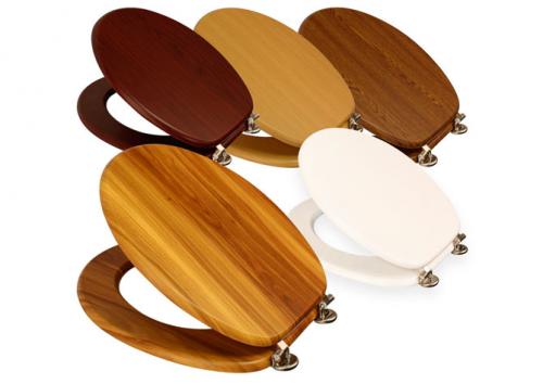 Размеры сиденья для унитаза. Материалы изготовления