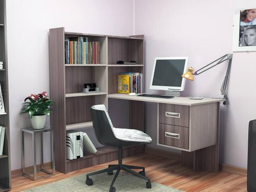 Детский шкаф со встроенным столом. Разновидности моделей компьютерных столов со шкафом