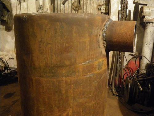 Уличная печь из бочки. Инструкция по изготовлению печки-буржуйки из металлической бочки